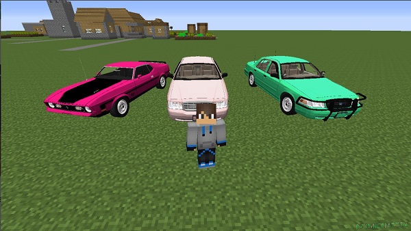 car mod for minecraft pe apk