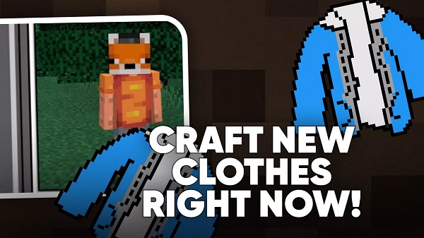 clothes mod for minecraft pe download