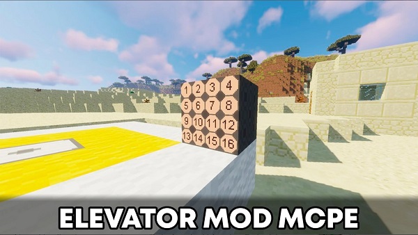 elevator mod for minecraft pe android