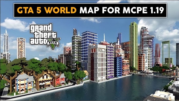 gta map for minecraft pe android