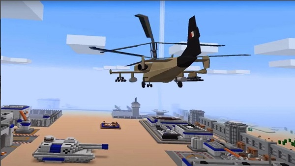 helicopter mod for minecraft pe download