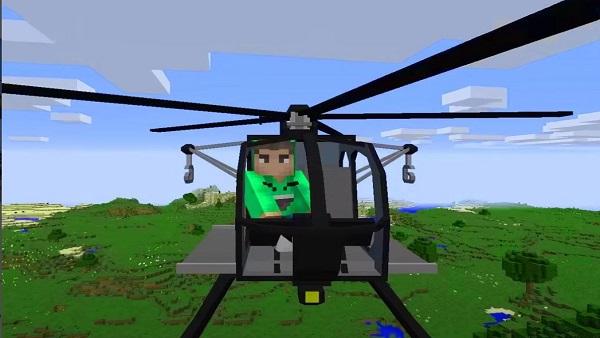 helicopter mod for minecraft pe free