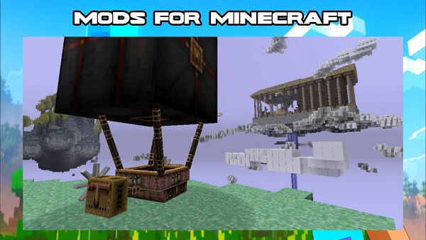 minecraft pe airship mod apk