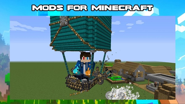 minecraft pe airship mod download