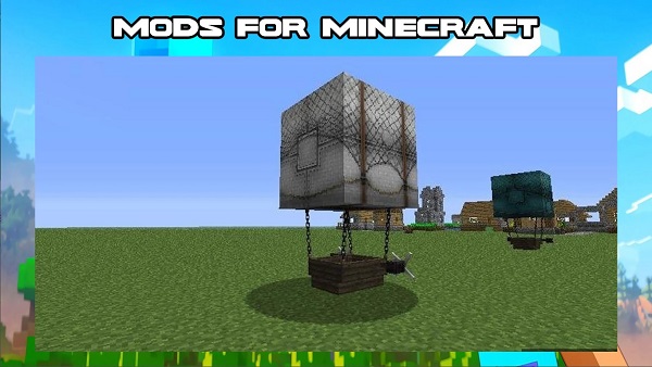 minecraft pe airship mod free