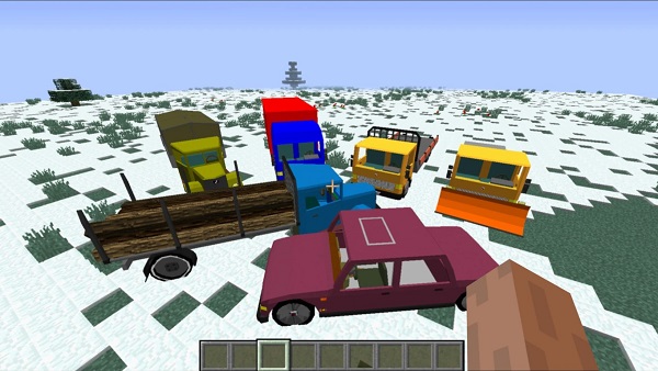 minecraft pe truck mod download