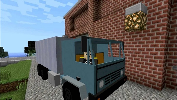 minecraft pe truck mod free