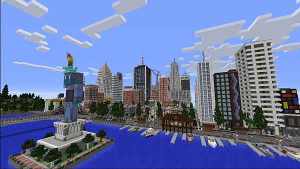 patriotville and freedom county map for minecraft pe free