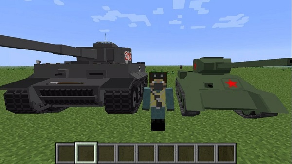 tank mod for minecraft pe android