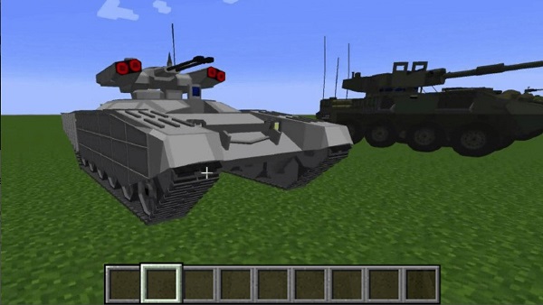 tank mod for minecraft pe download