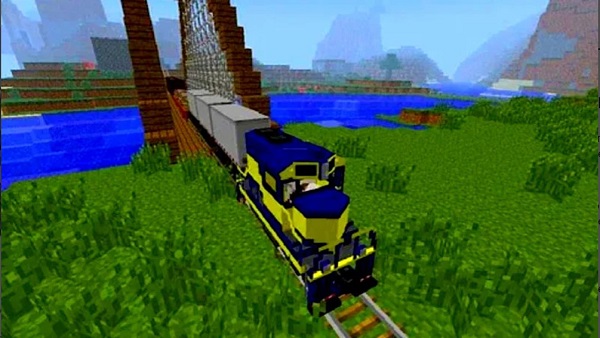 train mod for minecraft pe android