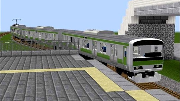 train mod for minecraft pe download